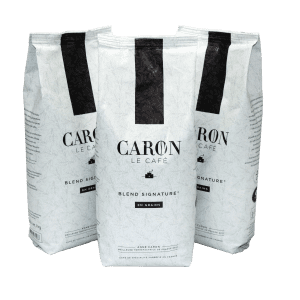 Caron Le Cafe bags of coffee